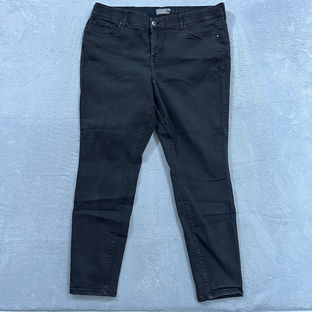 Torrid Jeans Womens‎ 24XT Bombshell Skinny Premium Stretch High Rise Grunge Y2K